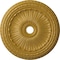 Ekena Millwork Viceroy Ceiling Medallion (Canopies up to 4 7/8"), 35 1/8"OD x 4 7/8"ID x 2 1/2"P, Iridescent Gold CM35VIIGS - alternate 1